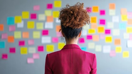 Collaborative Business Brainstorming: Diverse Team Discussing Tactical Concepts on Whiteboard