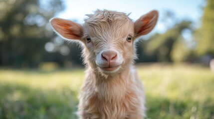 Obraz premium Farm animal recovery programs, offering care and rehabilitation for injured animals