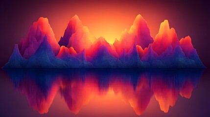 Papercut design of towering ice sculptures, brightly lit with colorful lights, celebrating the Harbin Ice Festival at night