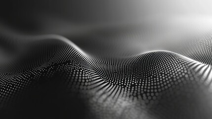 Abstract Black and White Textured Background