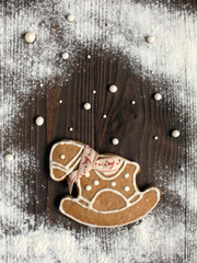 Christmas gingerbread horse