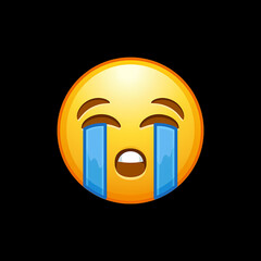 Obraz premium Loudly Crying Face 