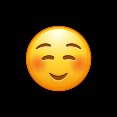 Fototapeta premium Relieved Face 