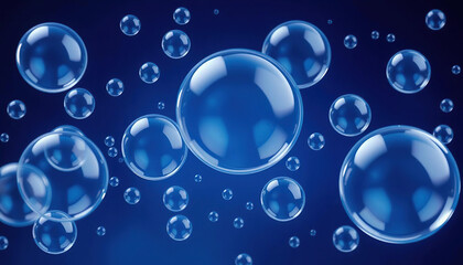Captivating Small Bubbles Gently Floating