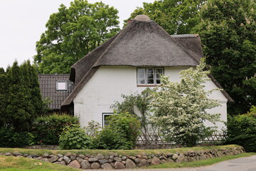 Blick auf die K&uuml;stenlandschaft der Insel Sylt bei Keitum