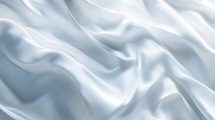 Obraz premium Soft White Fabric Texture for Background Use