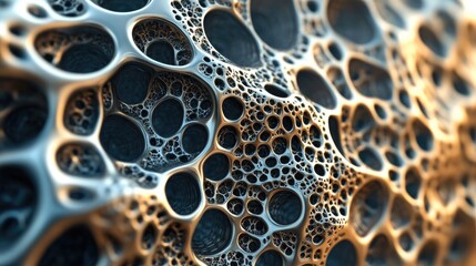 Intricate metal surface texture