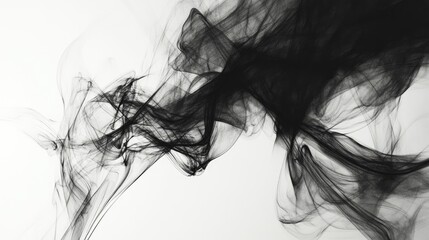 Fototapeta premium Abstract motion design featuring a light background with contrasting black edges