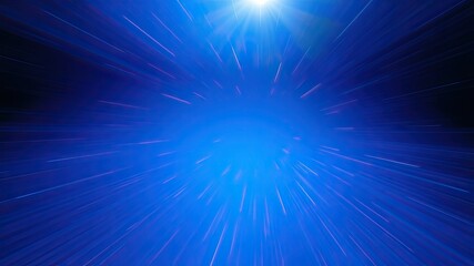 Fototapeta premium Sunburst images, blue background, Warp speed effects, light speed effects, speed images on blue color, clean yellow, blue wallpaper, 