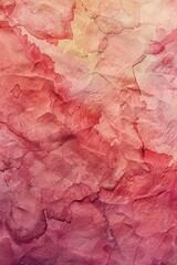 A close-up view of a vibrant red and pink painting, perfect for artistic or design-related uses