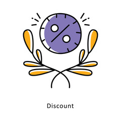 Discount isometric stock illustration. EPS File stock illustration