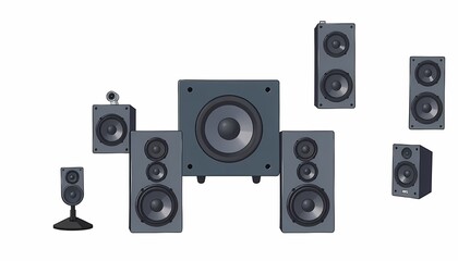 Audio Music Speaker Collection