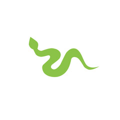 Fototapeta premium green snake vector