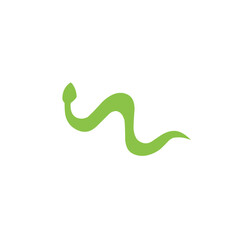 green snake vector