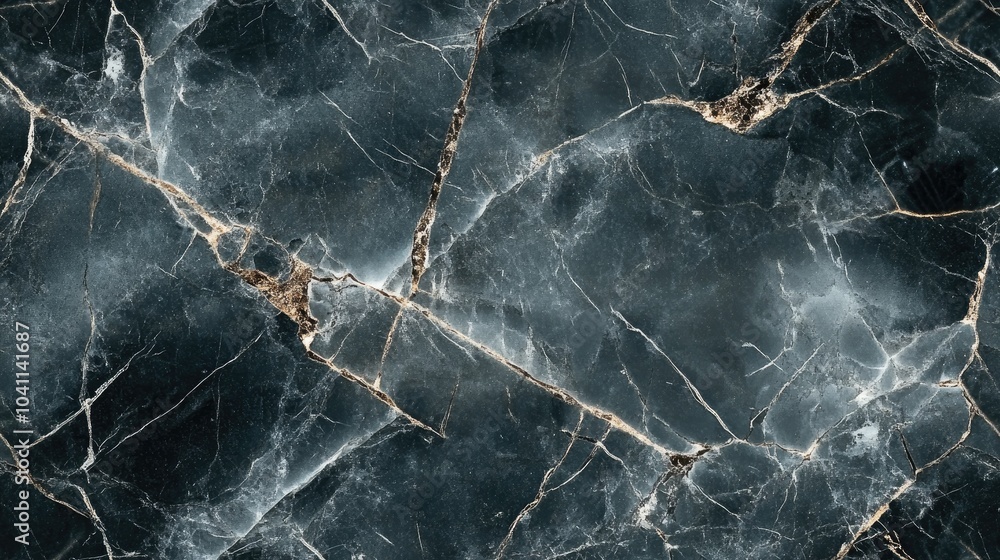 Poster abstract background featuring a beautifully decorated natural marble surface with cracks deep intric