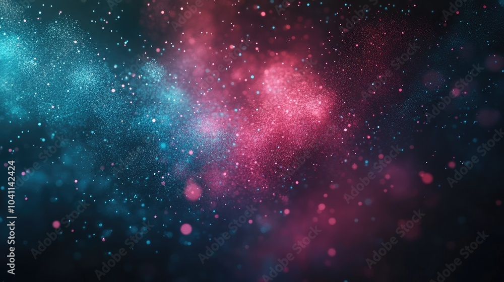 Poster abstract powder splatted background with a freeze motion effect of color powder exploding featuring 