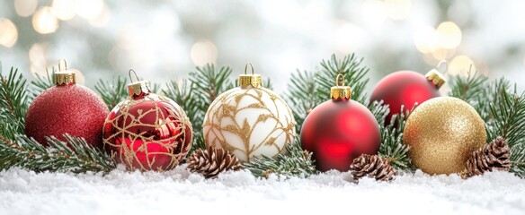 The Christmas Ornaments Arrangement