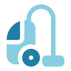 vacuum cleaner icon for illustration