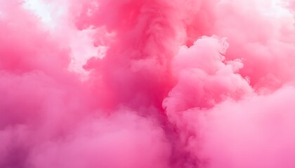 Fototapeta premium A mesmerizing cloud of swirling pink smoke, perfect for abstract backgrounds, design elements, and creative projects needing vibrant color.