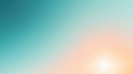 Obraz premium Soft gradient background with a blend of blue and peach tones, ideal for design use.