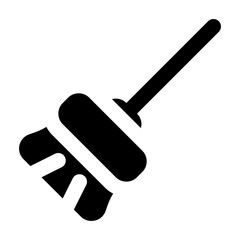 broom icon for illustration