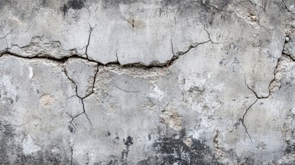 Obraz premium Cracked concrete wall texture, abstract background