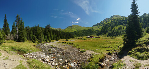 Gebirgslandschaft in den &ouml;sterreichischen Alpen