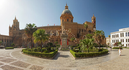 Obraz premium Katherdale von Palermo - Sizilien