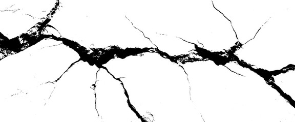 Vector marble cracked texture background.