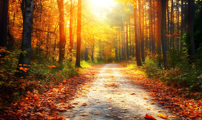 Obraz premium Spectacular Nature and Scenic Wonders: Golden Hour Sunsets, Lush Forests, Tranquil Beaches, and Vibrant Fields of Flowers in Stunning Views