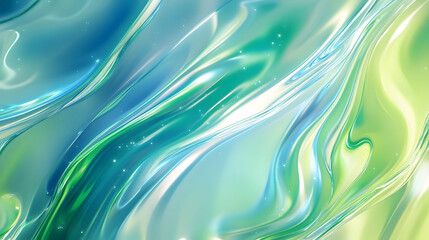 Abstract Blue Rippled Background