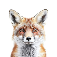 Fototapeta premium Curious Fox with Alert Eyes