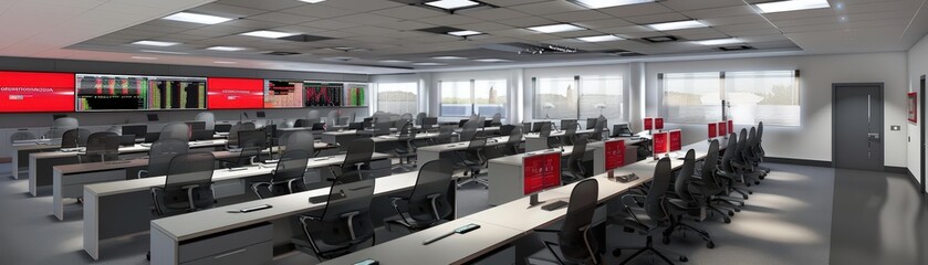 Craft dynamic 3D renders of emergency management procedures, including incident command structures and chain of command
