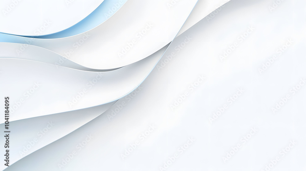 Poster abstract blue wave background with dynamic lines and swirling motion, perfect for digital design or 