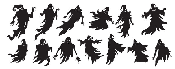 Vector Halloween Ghost Pack