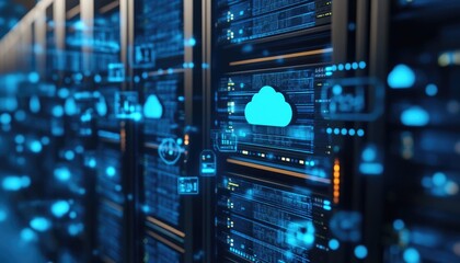 Data Center Servers with Cloud Computing Technology