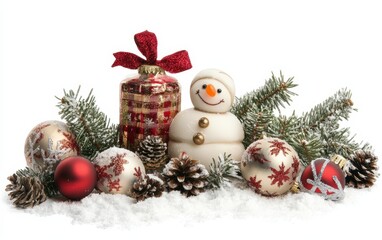 christmass cards professional stock photo on white background 