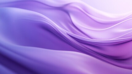Obraz premium Soft Purple Waves for Abstract Backgrounds