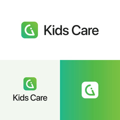 Bright and Friendly Childcare Services Logo Design