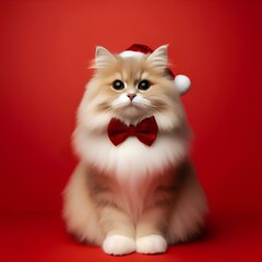cute christmas pet background