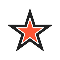 Obraz premium Star Vector Icon