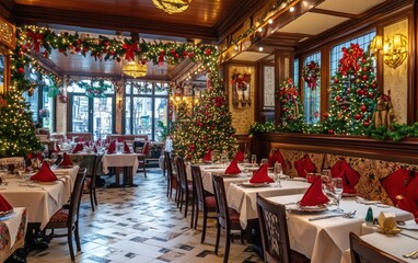 christmass restoraunt