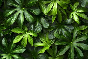 A close up of a bunch of green plants