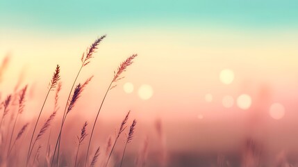 Naklejka premium Gentle Nature Wallpaper with Soft Pastel Hues