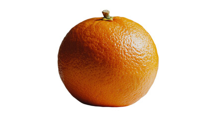 Fresh orange fruit on white background for spring and summer designs - transparent background png