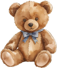 water color teddy 4