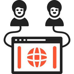 Web Traffic Vector Icon