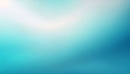 Obraz premium Serene Aqua Gradient: A calming blend of light and deep teal hues, creating a peaceful and tranquil atmosphere.