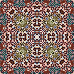 Seamless square pattern. abstract texture