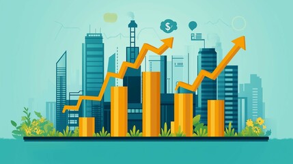 Industrial Growth and Increasing Output Visualization